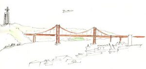 25th of April bridge, brought to you in the 1960's from the same folks who did the Golden Gate.